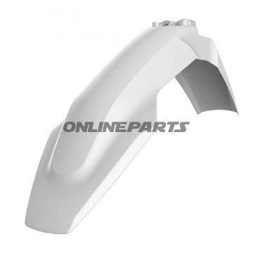 Front Mudguard White