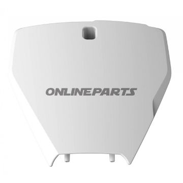 Number Plate White