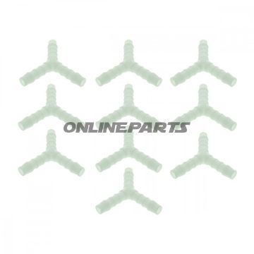 Jmp Y Piece Hose Connector 6Mmpack Of 10