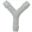 Jmp Y Piece Hose Connector 8Mmpack Of 10