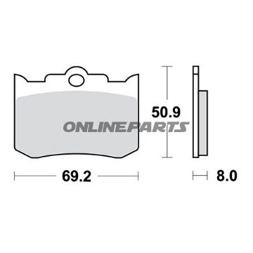 Brake Pad Rq Trw