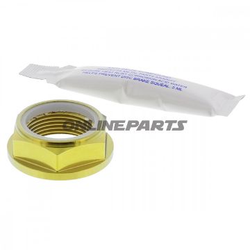 Rear Wheel Axle Bolt Jmp By Proboltm25x1.50 32Mm Titanium Gold