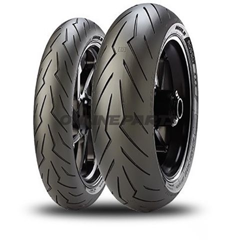 180/55Zr17 (73W) Tl Reartyre Pirelli Diablo Rosso 3