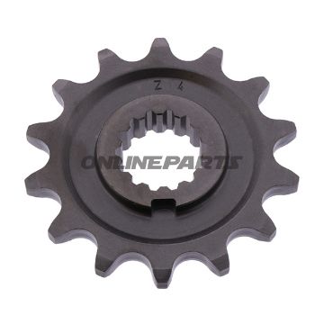 Esjot Front Sprocket 14T 520 Pitchfine Spline Inner Dia 22