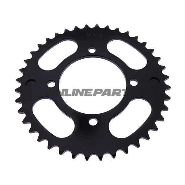 Rear Sprocket 40 Tooth Pitch 520 Blackinner Diameter 090 Bolt Spacing 110