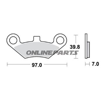 Brake Pads Sintered Si Trw