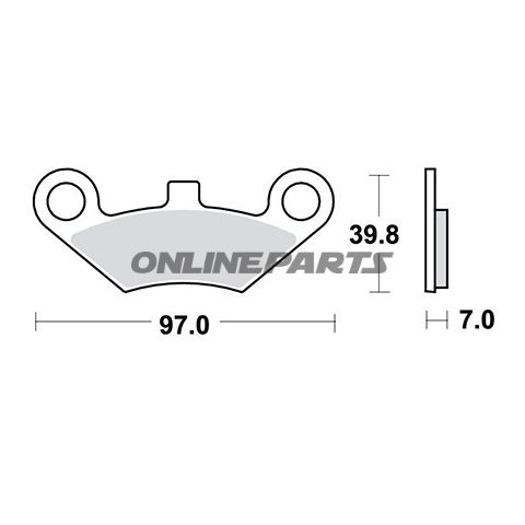 Brake Pads Sintered Si Trw