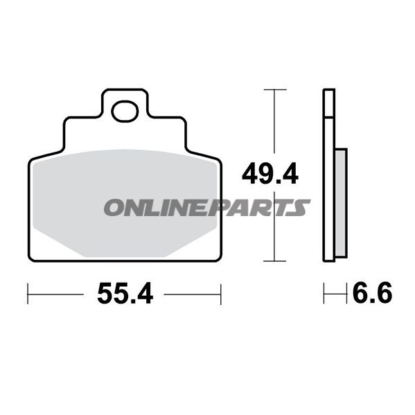Brake Pads Sintered Scooter Trwalternative: 7370214