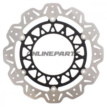 Brake Disc Vee Front Ebcblack