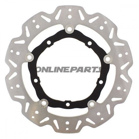 Brake Disc Vee Ebcblack