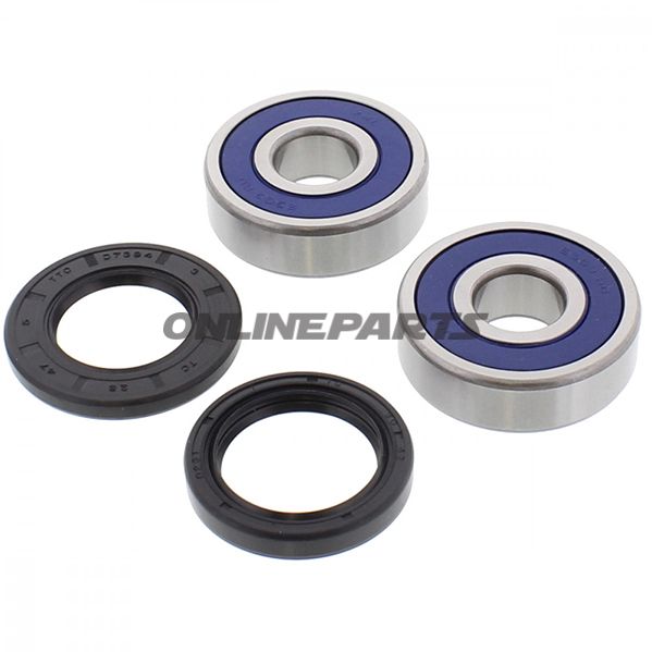 Wheel Bearing And Seal Kitall Balls Racing