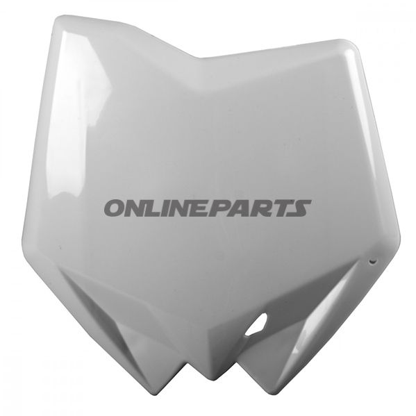Number Plate White