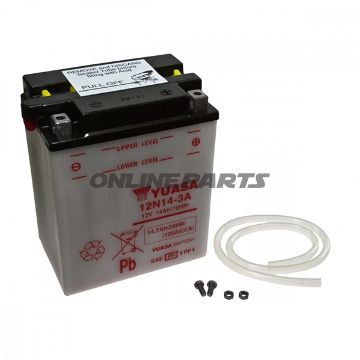 Battery Motorcycle 12N14-3A Yuasa