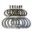 Clutch Kit Standard Ebcfriction Plates, Steels & Springs