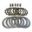 Clutch Kit Standard Ebcfriction Plates, Steels & Springs
