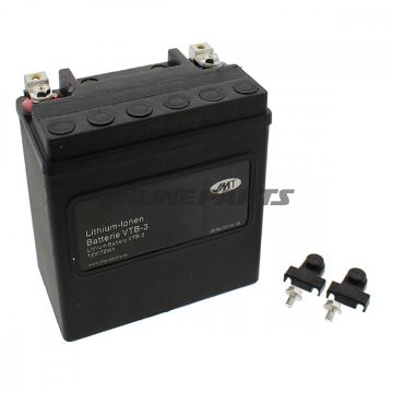 Battery Motorcycle Vtb-3 V-Twin Jmtlithium Ion Battery