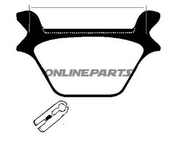 Brake Pads Semi-Sint V Ebc Fa200valternative: 7870273