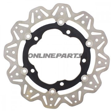 Brake Disc Vee Front Ebcblack