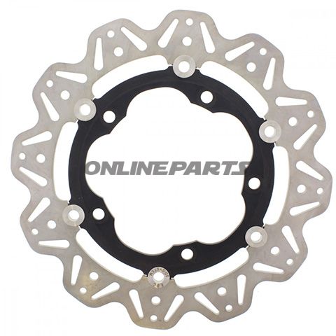 Brake Disc Vee Front Ebcblack
