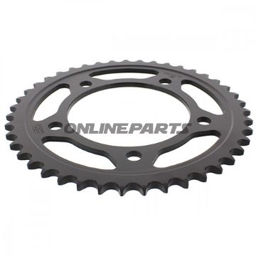 Rear Sprocket 43Tooth Pitch 525 Blackinner Diameter 112 Bolt Spacing 138