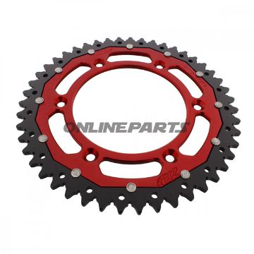 Rear Sprocket Dual 47 Tooth Pitch 520 Redzf Inner Diameter 125 Bolt Spacing 152
