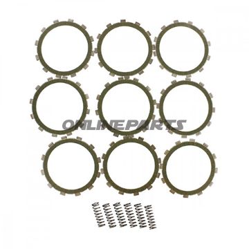 Clutch Kit Aramid Ebcplates & Springs