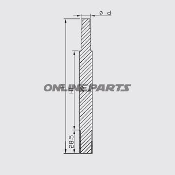 Piston Rod Kyb