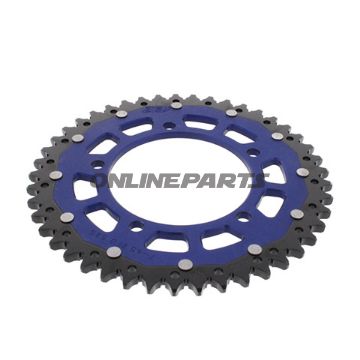 Rear Sprocket Dual 45 Tooth Pitch 525 Bluezf Inner Diameter 110 Bolt Spacing 130.8
