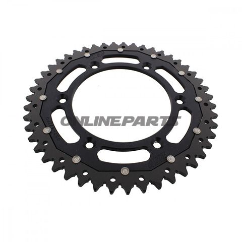 Rear Sprocket Dual 47 Tooth Pitch 520 Blackzf Inner Diameter 125 Bolt Spacing 150