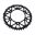 Rear Sprocket Aluminium 50 Tooth Pitch 520 Blackjt Inner Diameter 125 Bolt Spacing 150