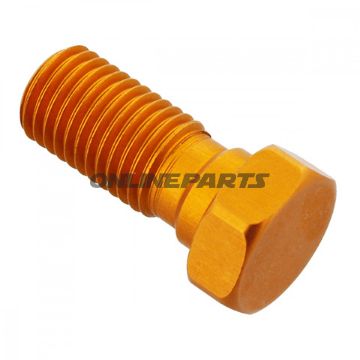 Banjo Bolt Single M10x1.25Alu Orange
