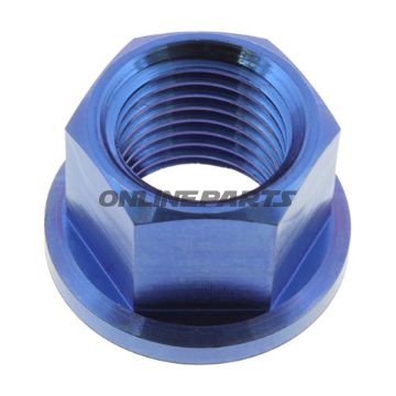 Nut Rear Sprocket Proboltm12x1.25Mm Titan Blue