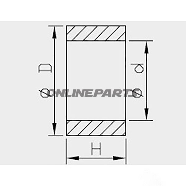 Augenlager Suspension Strut Kyb