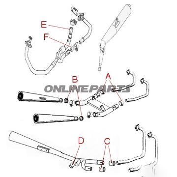 Exhaust Connection Gasket (Orig Spare Part)29X32x31mm