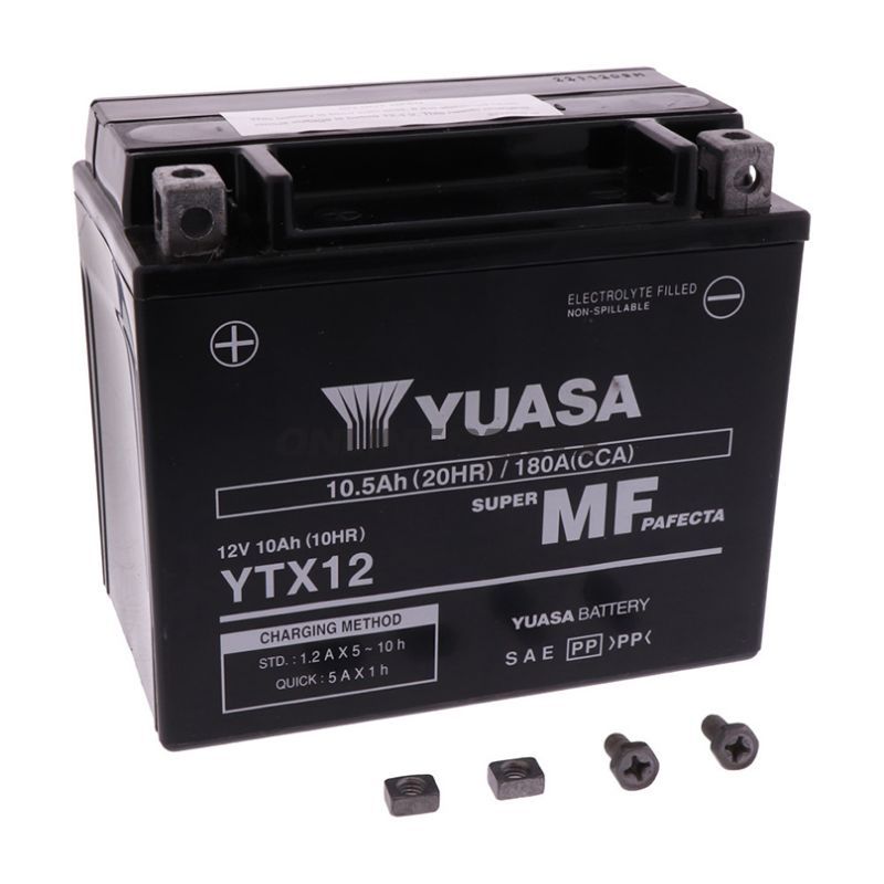 Battery Motorcycle Ytx12 Wet Yualternative: 7073943