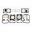 Topend Gasket Kit Athenafor Standard Cylinder Kit