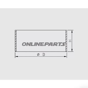 Piston Ring Suspension Strut44 Mm Kayaba