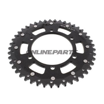 Rear Sprocket Dual 45 Tooth Pitch 525 Blackzf Inner Diameter 110 Bolt Spacing 130