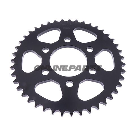 Rear Sprocket 43 Tooth Pitch 428Inner Diameter 058 Bolt Spacing 082