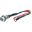 Dash Led Indicator Light Redwith Reflector & Chrome Housing