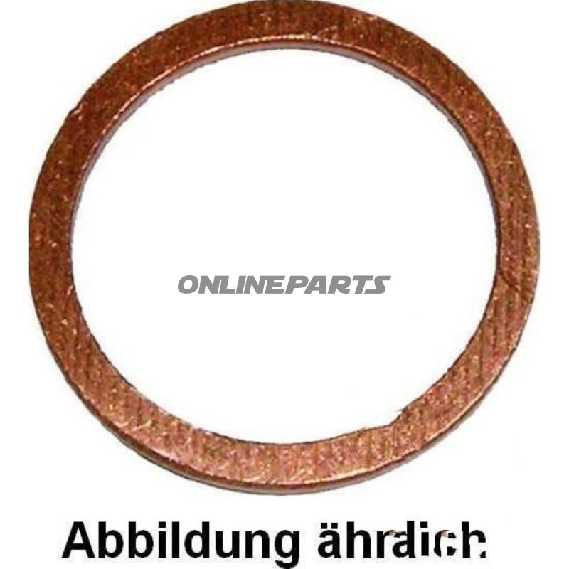 Copper Sealing Washer 10X20x1.5100 Pieces