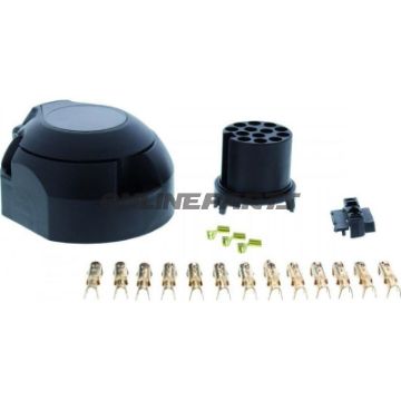 Socket 13-Pin Plastic 12V