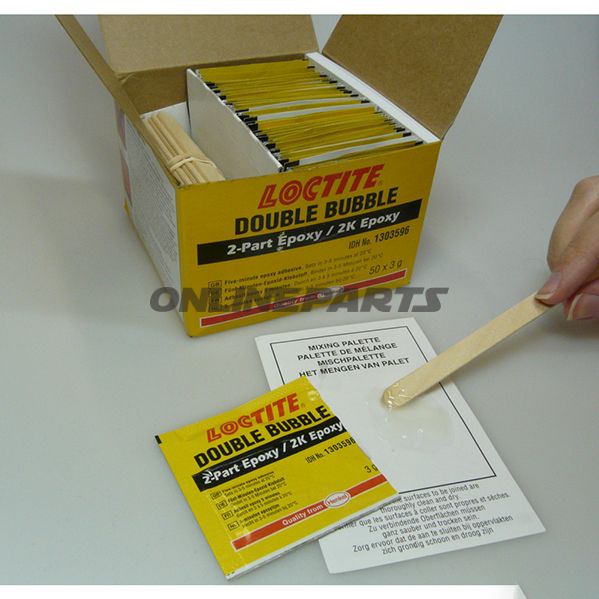 2K Adhesive Epoxy 3G Locdouble Bubble