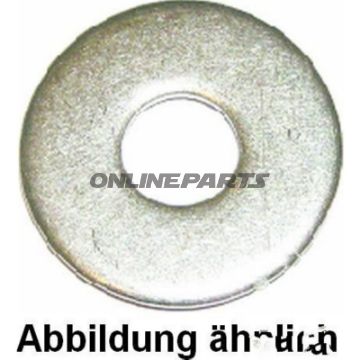 Washer M5 Plated Steel Din9021pack 100 Pieces