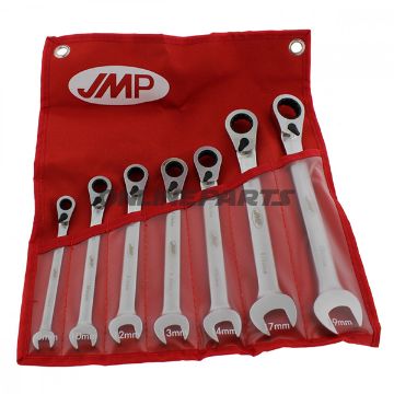 Ratchet Spanner Set Jmp7 Piece With Switch