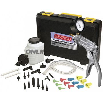 Druck/Unterdruck Handpumpeset Metallausführung
