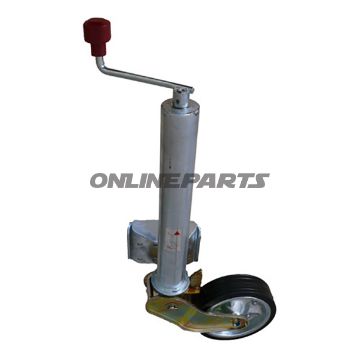 Support Wheel Solid Rubber 60Mmmit Flansch