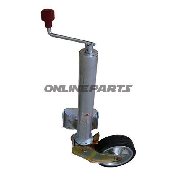 Support Wheel Solid Rubber 60Mmmit Flansch