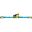 Lashing Strip/Ratchet 0.2+5.8Mm.Karabinerhaken Blue
