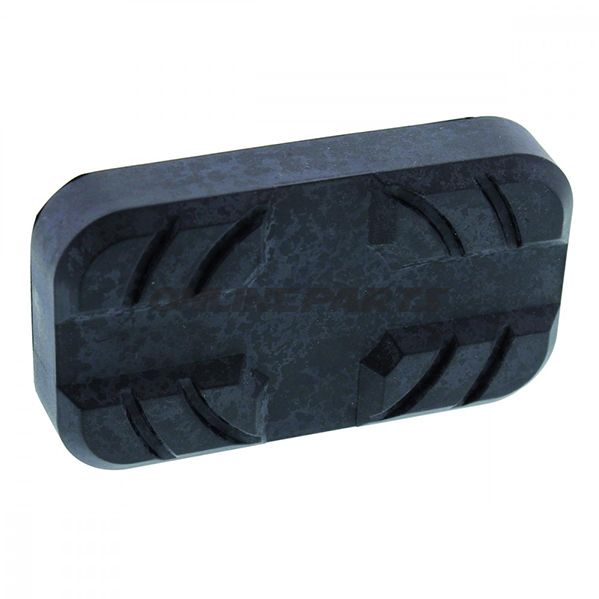 Rubber Pad Ac Achshebergs 112X61x17mm